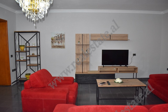 Two&nbsp;bedroom apartment for rent on Prokop Myzeqari street in Tirana.
It is positioned on the se